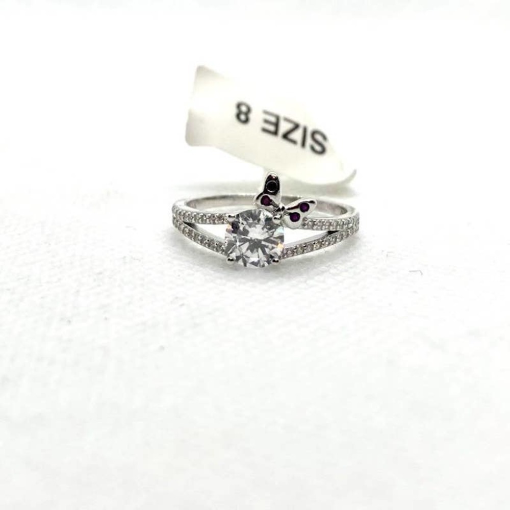 SIZE 8 925 Minnie Mouse Split Shank Ring - Picture 4 of 10